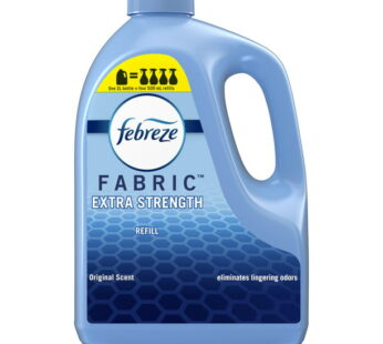 Febreze Odor-Fighting Fabric Refresher Extra Strength Original, 67.6 fl oz Refill