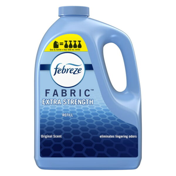 Febreze Odor-Fighting Fabric Refresher Extra Strength Original, 67.6 fl oz Refill