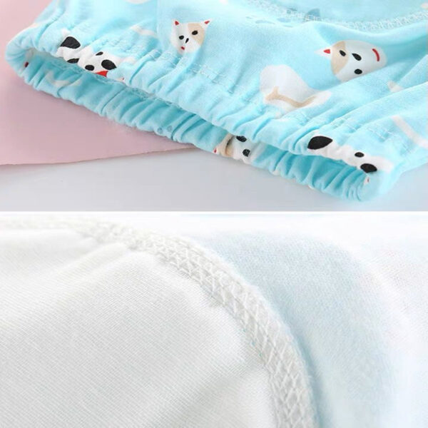 6 Layer Waterproof Reusable Cotton Baby Training Pants Infant Shorts Underwear Cloth Baby Diaper Nappies Panties Nappy Changing - Image 2