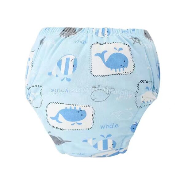 6 Layers Baby Elinfant 2 Size Diapers For Swimming Absorbent Ecological Diapers - Image 6