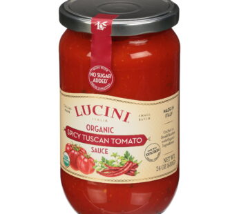 Lucini® Italia Organic Spicy Tuscan Tomato Sauce 24 oz. Jar