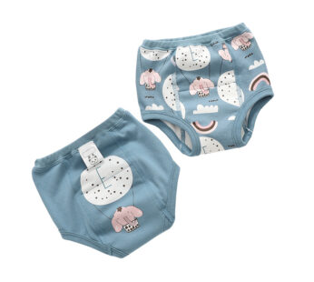 Happyflute 2Piece/Set Baby Cotton Waterproof Trainning Pants