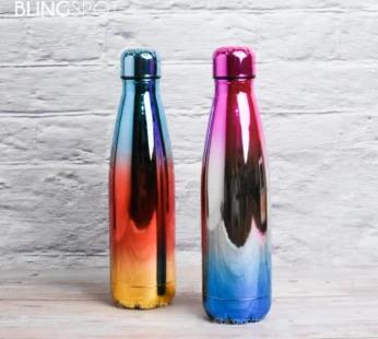 SHINY RAINBOW GRADIENT – WATER BOTTLE