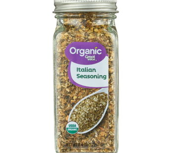 Great Value Organic Italian Seasoning, 0.6 oz