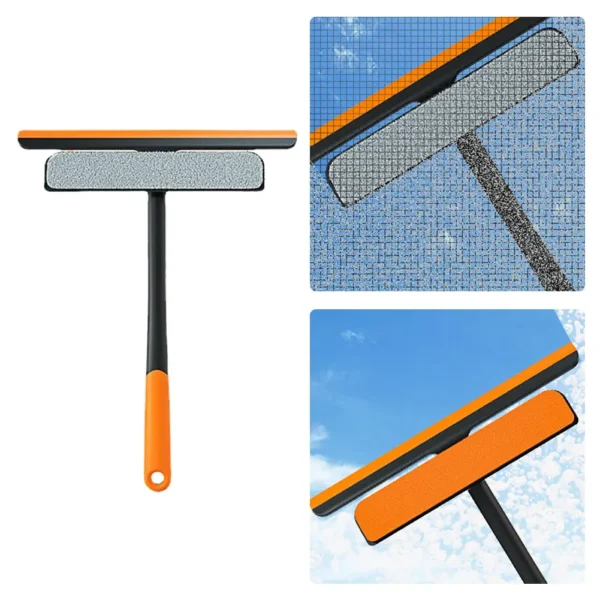 Shower Squeegee Glass Clean Scraper Washing Wiper Hanger Floor - Image 5