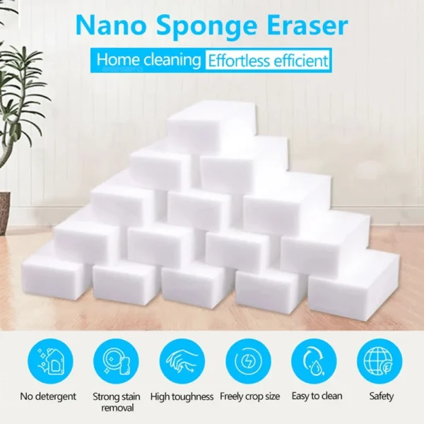 Melamine Sponge Magic Sponge Eraser Eraser Cleaner Cleaning - Image 2