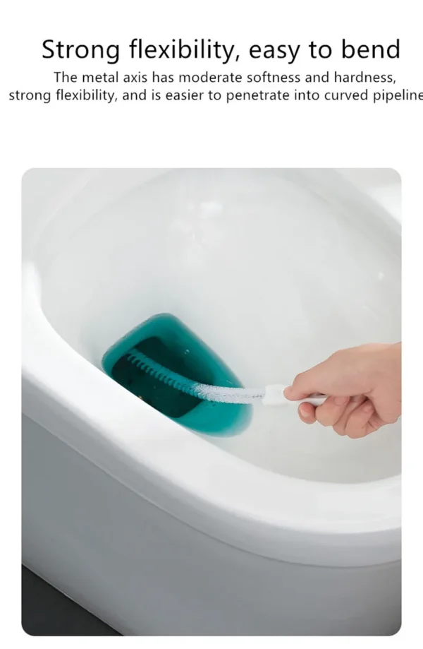 Pipe Dredging Brush Long Clean Kitchen Bathroom Hair Sewer Sink - Image 5