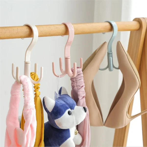 Rotating Four-claw Hooks For Home Kitchen Bedroom - Image 2