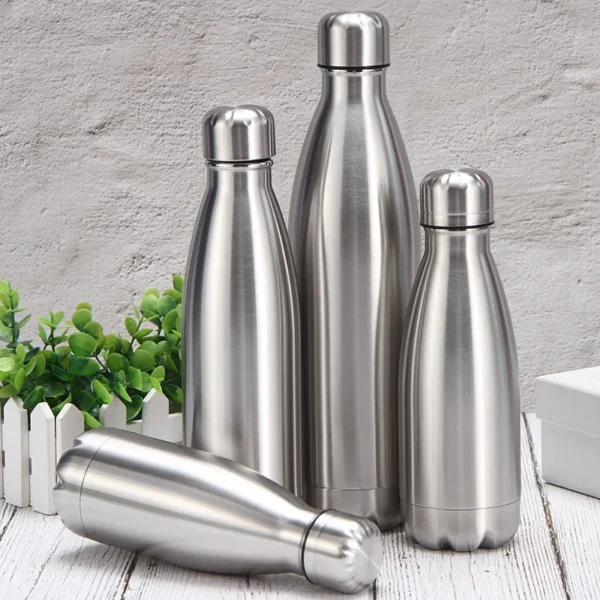 Stainless Steel Water Bottle 1 Liter Free Shipping Items, Drink Bottle - Image 3