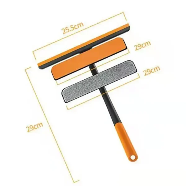 Shower Squeegee Glass Clean Scraper Washing Wiper Hanger Floor - Image 6