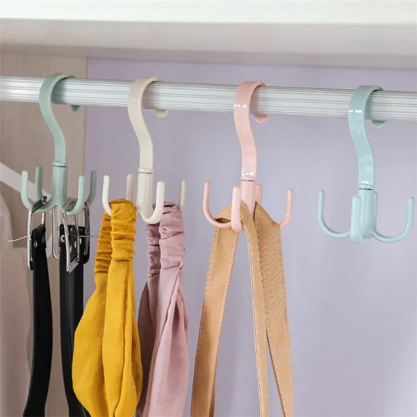 Rotating Four-claw Hooks For Home Kitchen Bedroom - Image 4