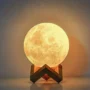 Moon Night Light Planet Lights Home Decorations Desktop Decorative Ornaments Illuminated Night Lights 8cm