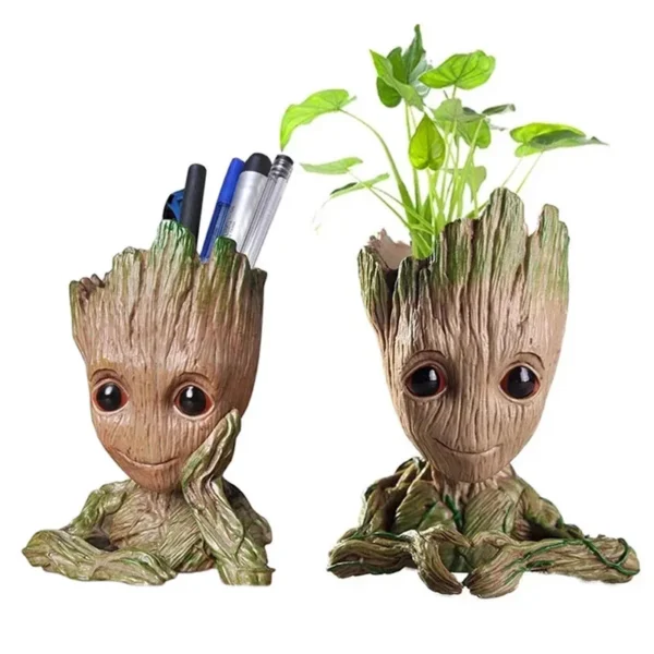 Home Decoration Crafts Miniature Model Office Desktop Display Cartoon Groot Figurines Handicrafts Decor Tree Man Ornament 5CM - Image 2